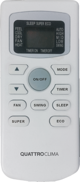 QUATTROCLIMA Vento QV-VN24WA/QN-VN24WA